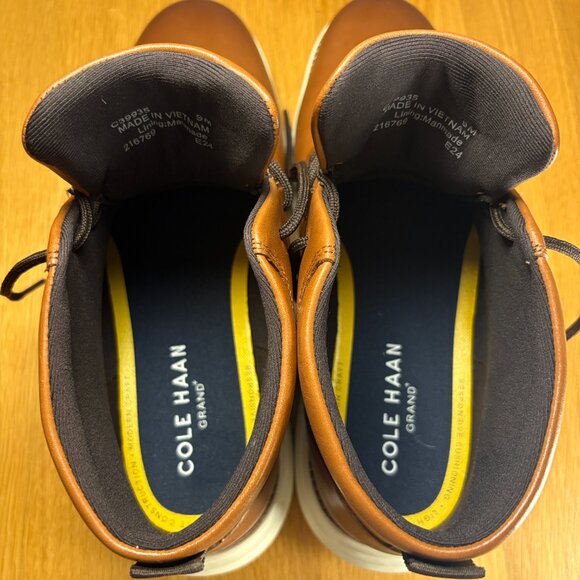 Cole Haan Men's Grand Chukka Boots British Tan Size 9 M - Picture 7 of 9